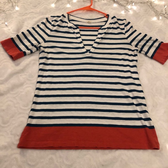 J Crew lot of 2 stripe shirts size small - Picture 4 of 5